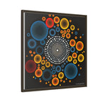 Gilded Tide, Art Print — Colorful Modern Wall Canvas