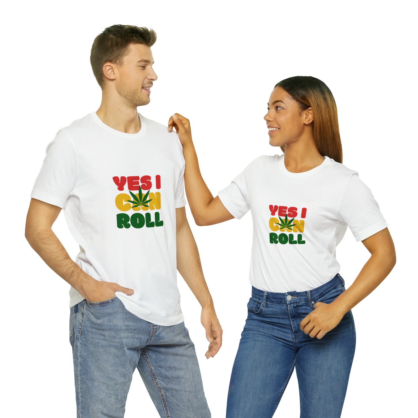 Yes, I Can Roll, Unisex Jersey Short Sleeve Tee