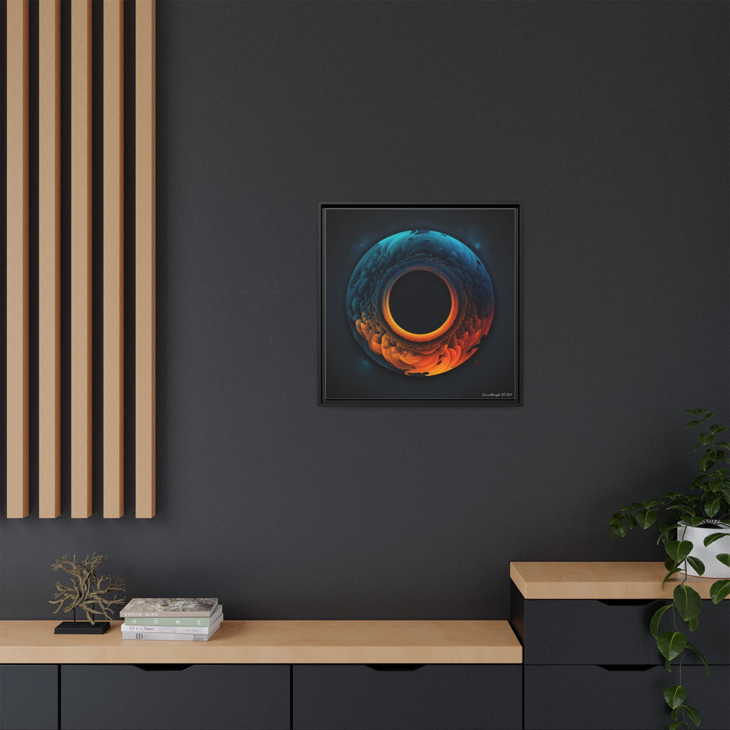 Molten Silence, Art Print — Colorful Modern Wall Canvas