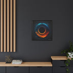 Molten Silence, Art Print — Colorful Modern Wall Canvas