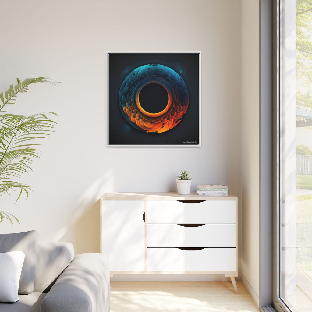 Molten Silence, Art Print — Colorful Modern Wall Canvas