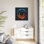 Molten Silence, Art Print — Colorful Modern Wall Canvas