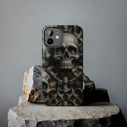 Metallic Chrome Skulls and classic Designed 19 Tough Phone Cases