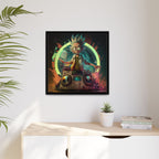 Frequency of Genius, Art Print — Colorful Modern Wall Canvas