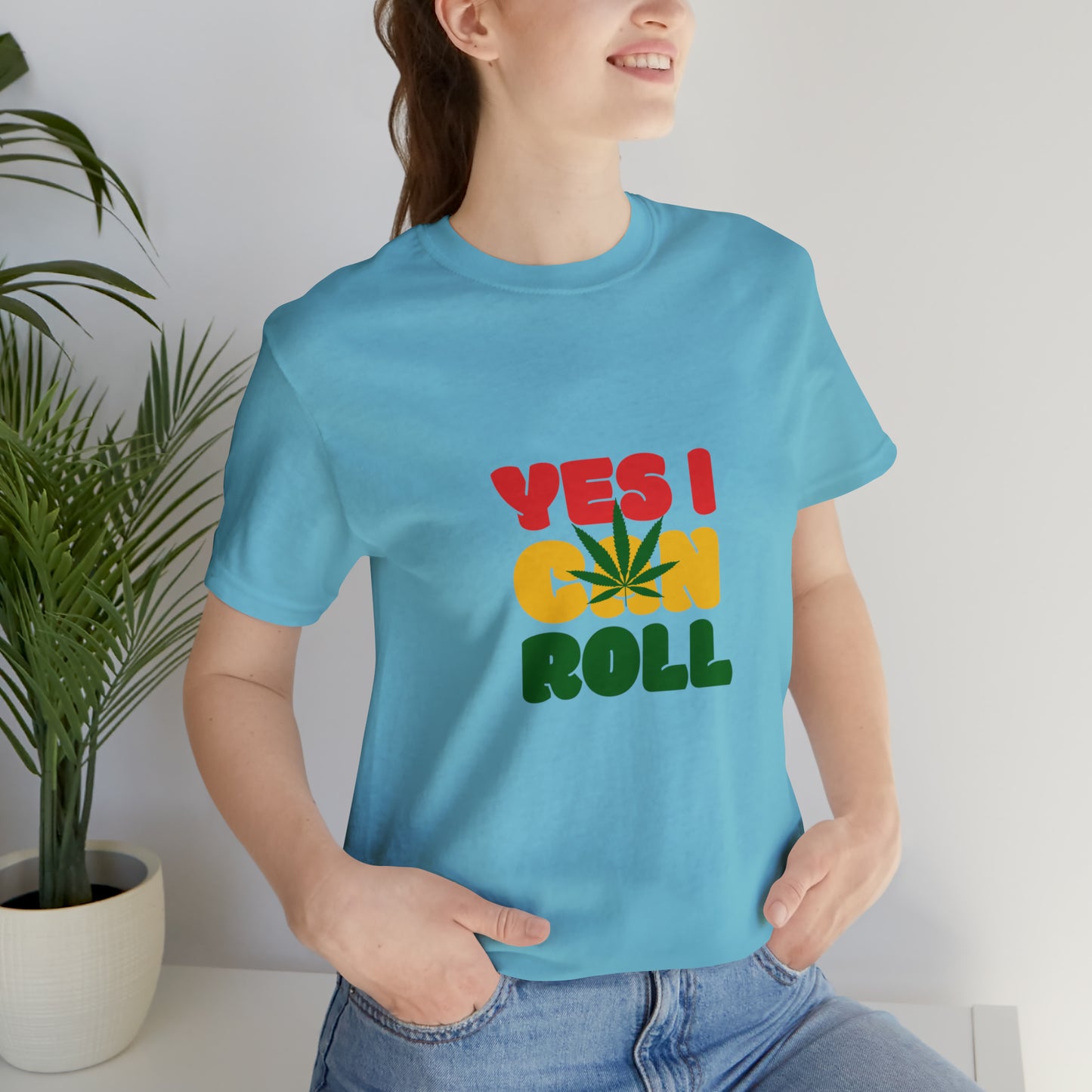 Yes, I Can Roll, Unisex Jersey Short Sleeve Tee