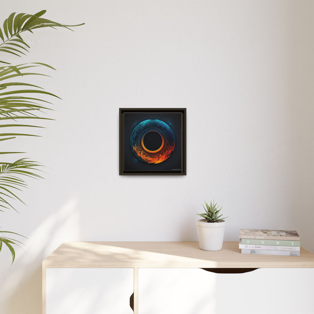 Molten Silence, Art Print — Colorful Modern Wall Canvas