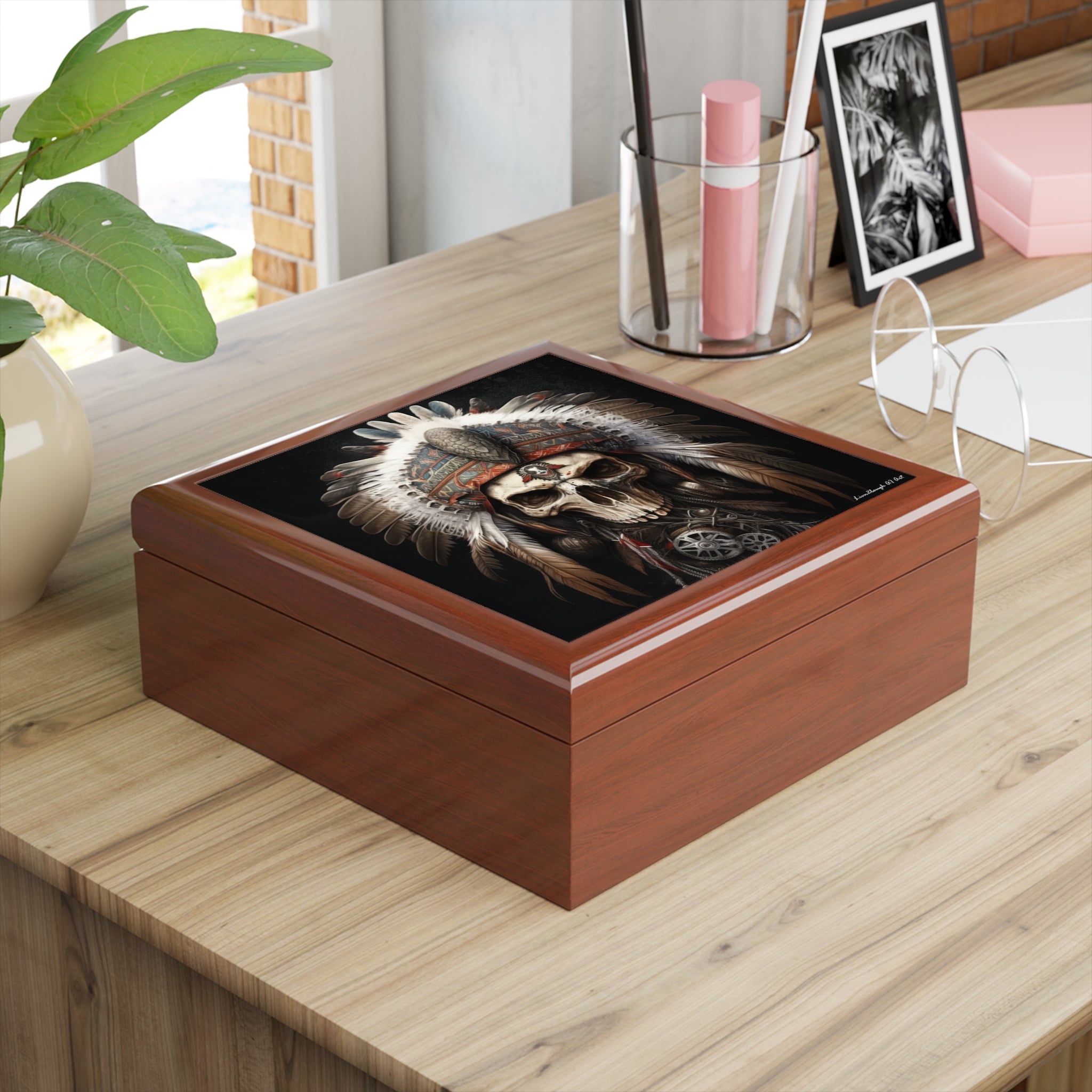 "Spirit of the Fallen", Jewelry- Stash- Collection Box