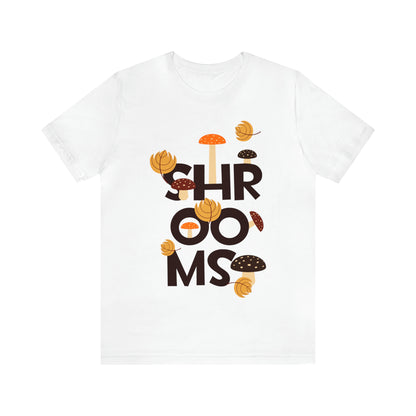 Shrooms, Unisex Jersey Short Sleeve Tee