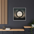 Circle of Stillness, Art Print — Colorful Modern Wall Canvas