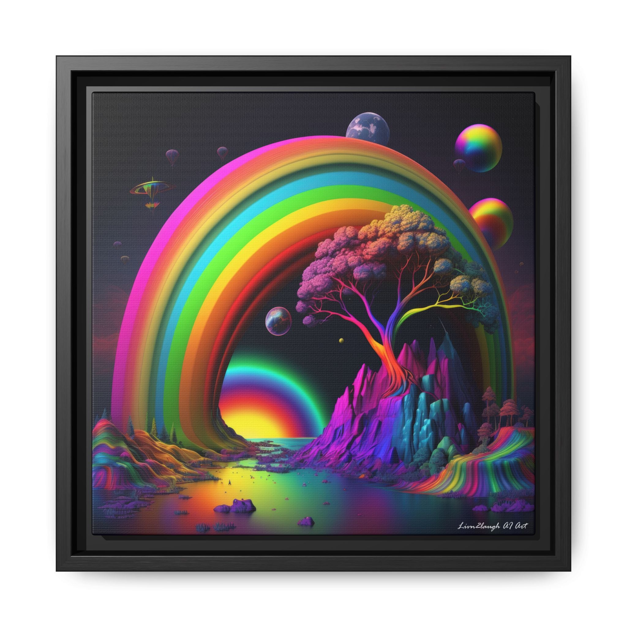 Arc of Infinite Wonder, Matte Canvas, Framed (Multi-color)