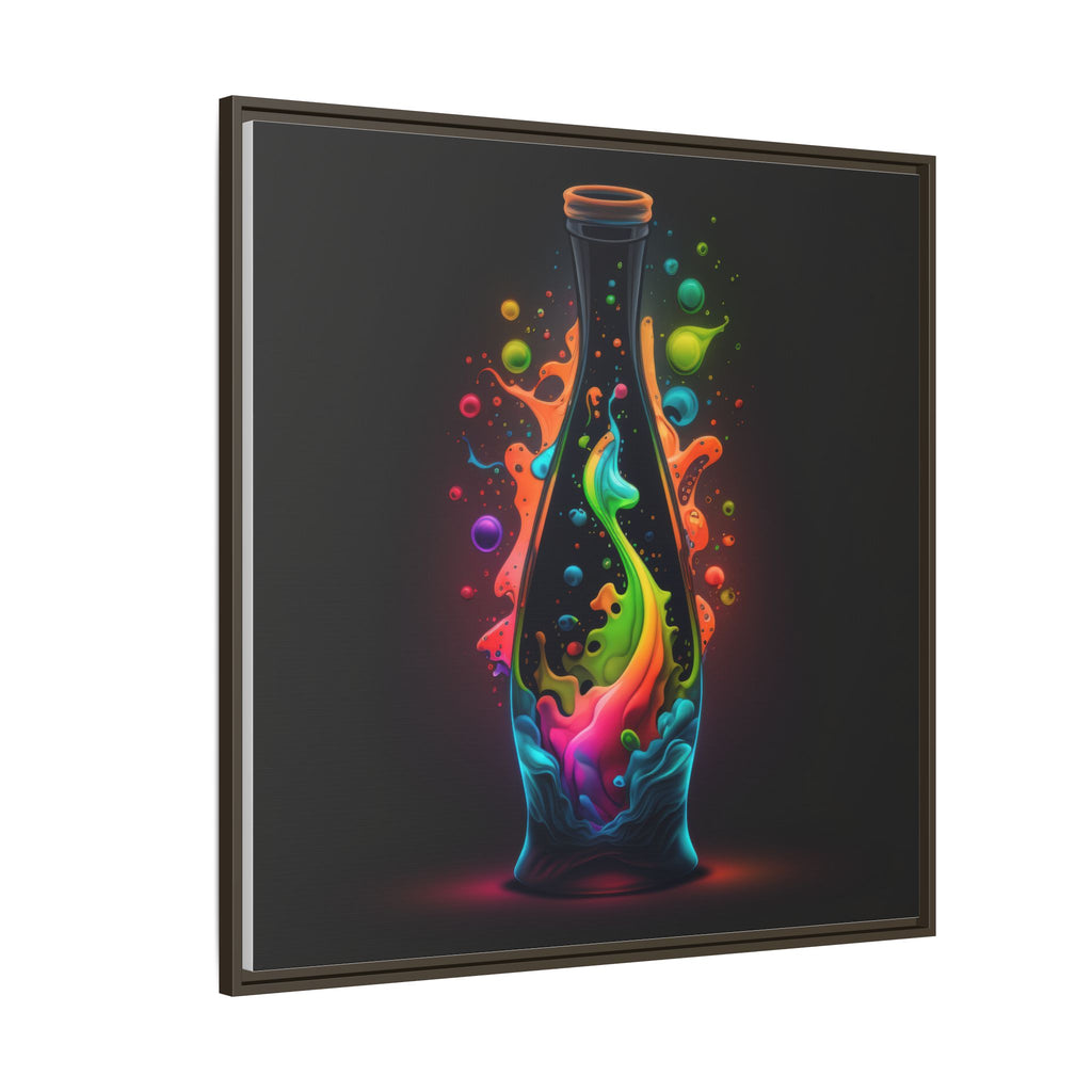 Chromatic Ascent, Art Print — Colorful Modern Wall Canvas