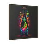 Chromatic Ascent, Art Print — Colorful Modern Wall Canvas