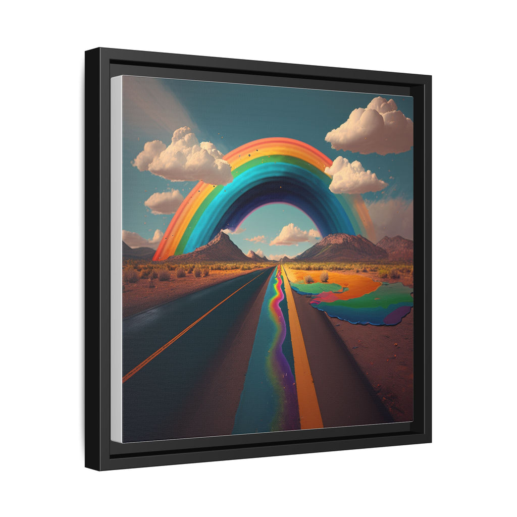 Road to Color, Art Print — Colorful Modern Wall Canvas