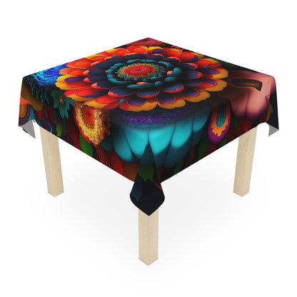 Bold And Beautiful Flowers B 1 Tablecloth