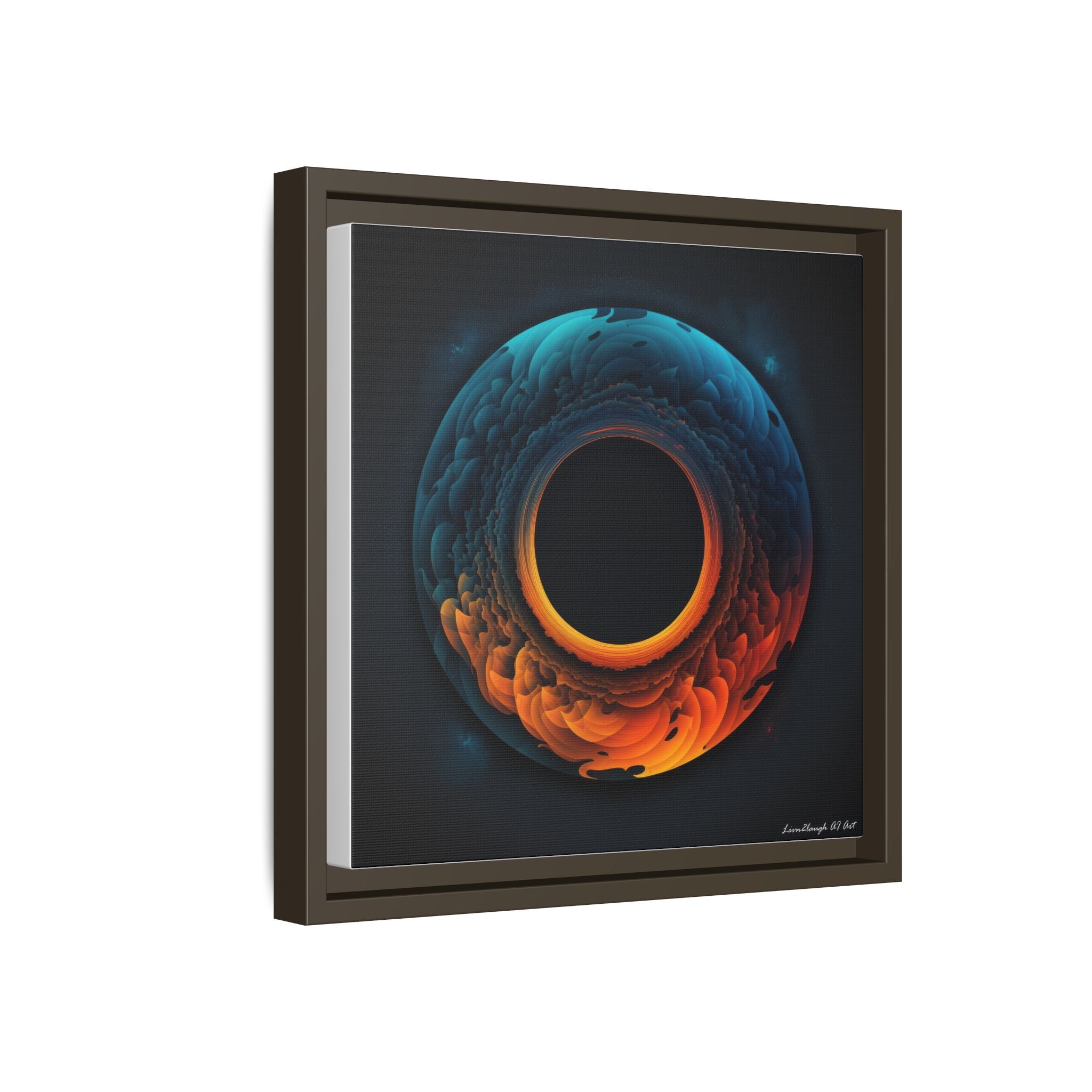 Molten Silence, Art Print — Colorful Modern Wall Canvas