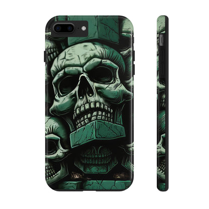 Metallic Chrome Skulls and classic Designed 15 Tough Phone Cases