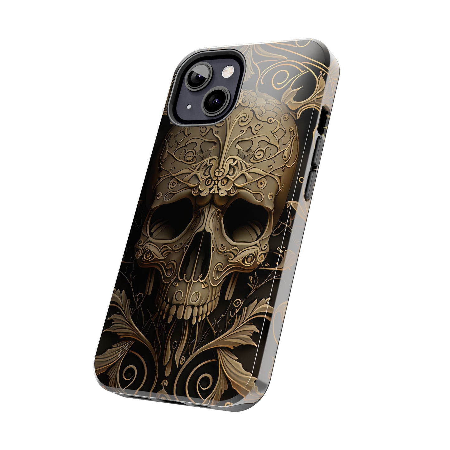 Metallic Chrome Skulls and classic Designed 5 Phone Cases