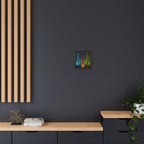 Three States of Flow, Art Print — Colorful Modern Wall Canvas