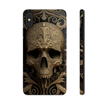 Metallic Chrome Skulls and classic Designed 5 Phone Cases