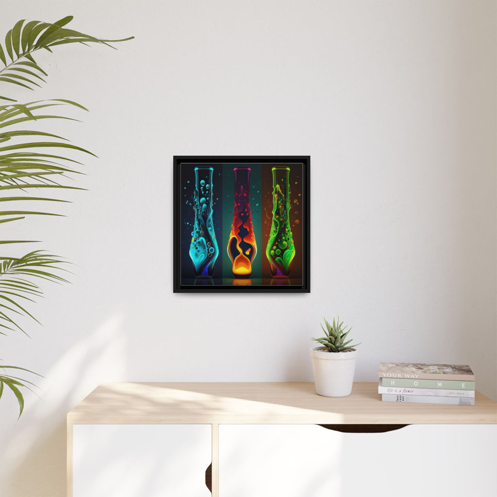 Three States of Flow, Art Print — Colorful Modern Wall Canvas