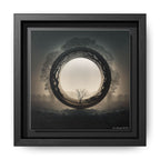 Circle of Stillness, Art Print — Colorful Modern Wall Canvas