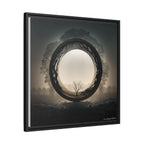 Circle of Stillness, Art Print — Colorful Modern Wall Canvas