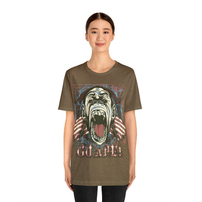 Go Ape, Unisex Jersey Short Sleeve Tee