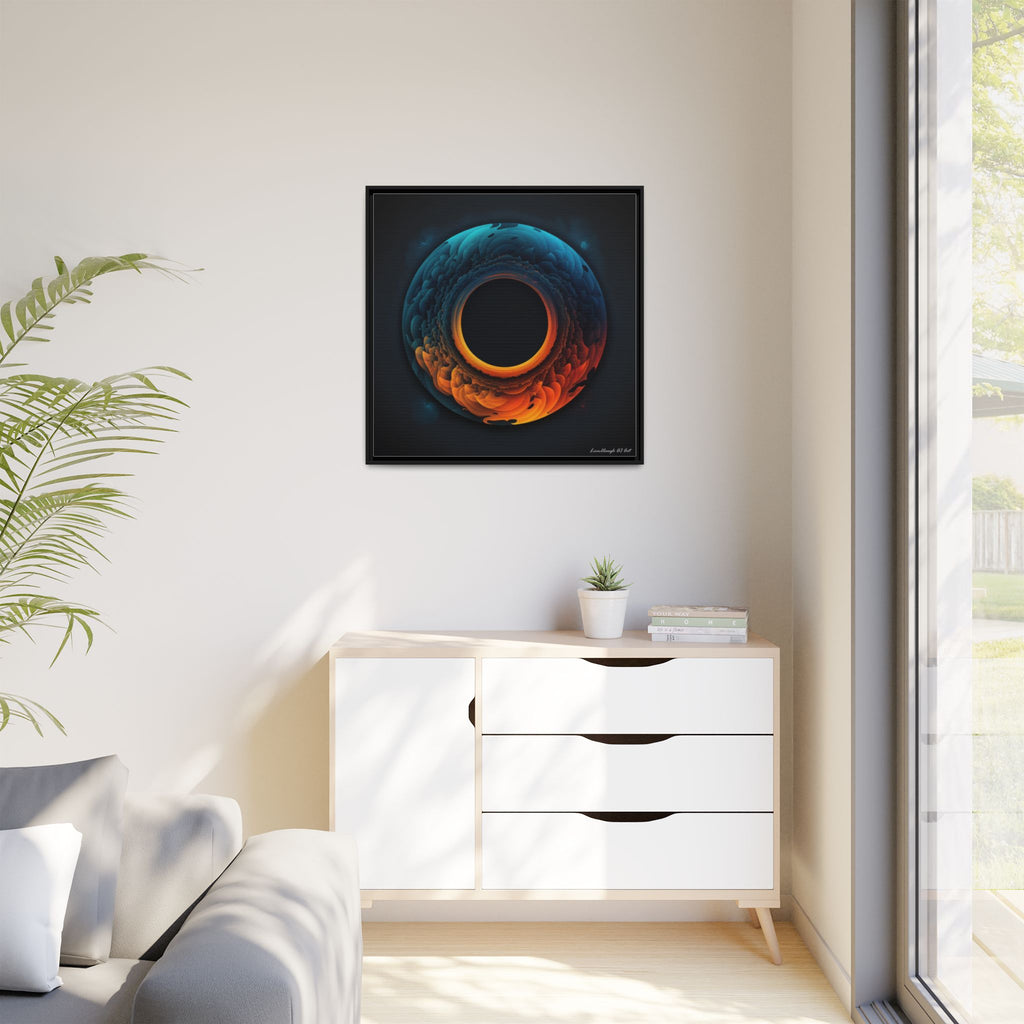 Molten Silence, Art Print — Colorful Modern Wall Canvas