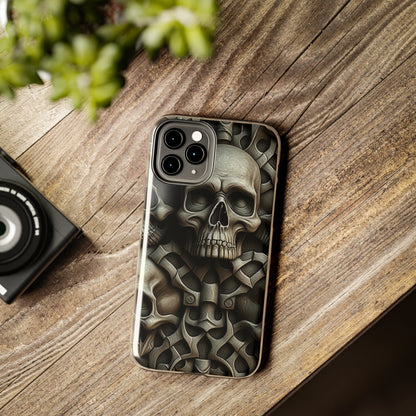 Metallic Chrome Skulls and classic Designed 19 Tough Phone Cases