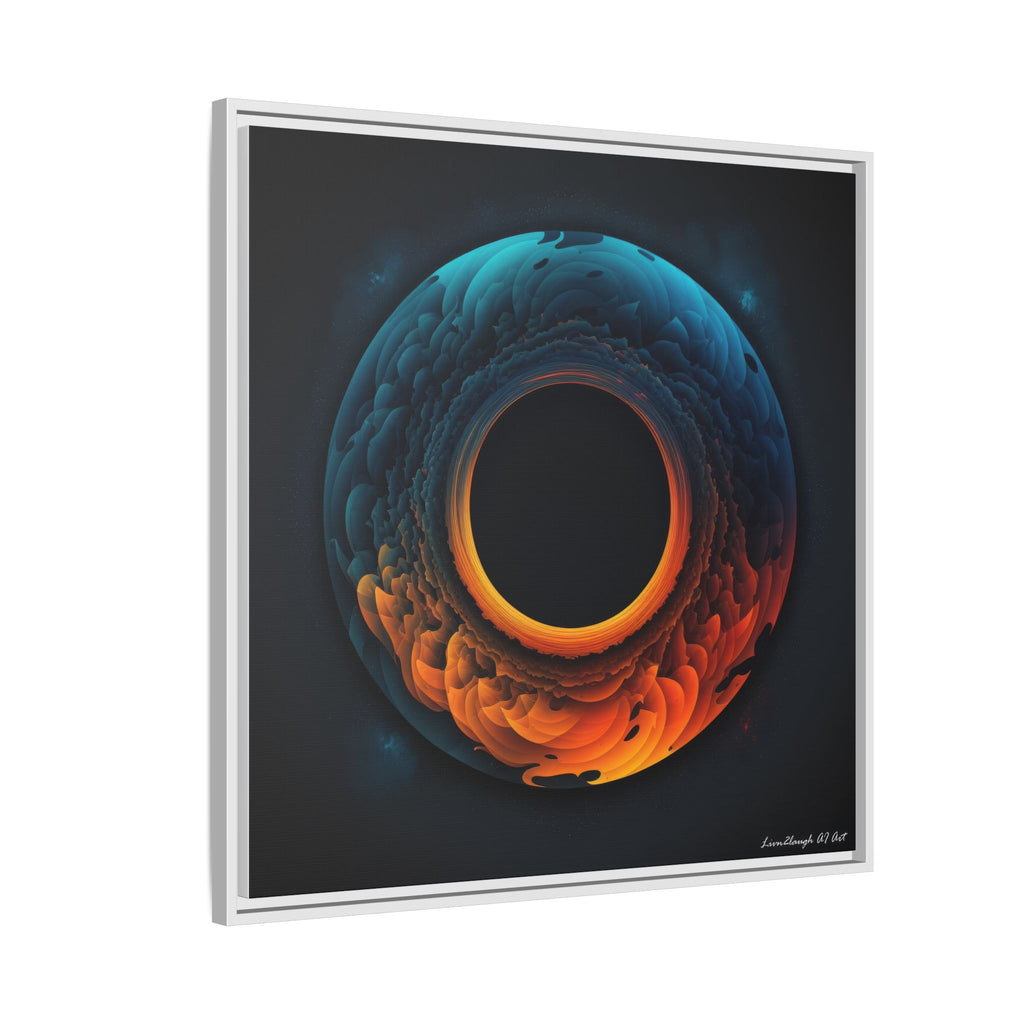 Molten Silence, Art Print — Colorful Modern Wall Canvas