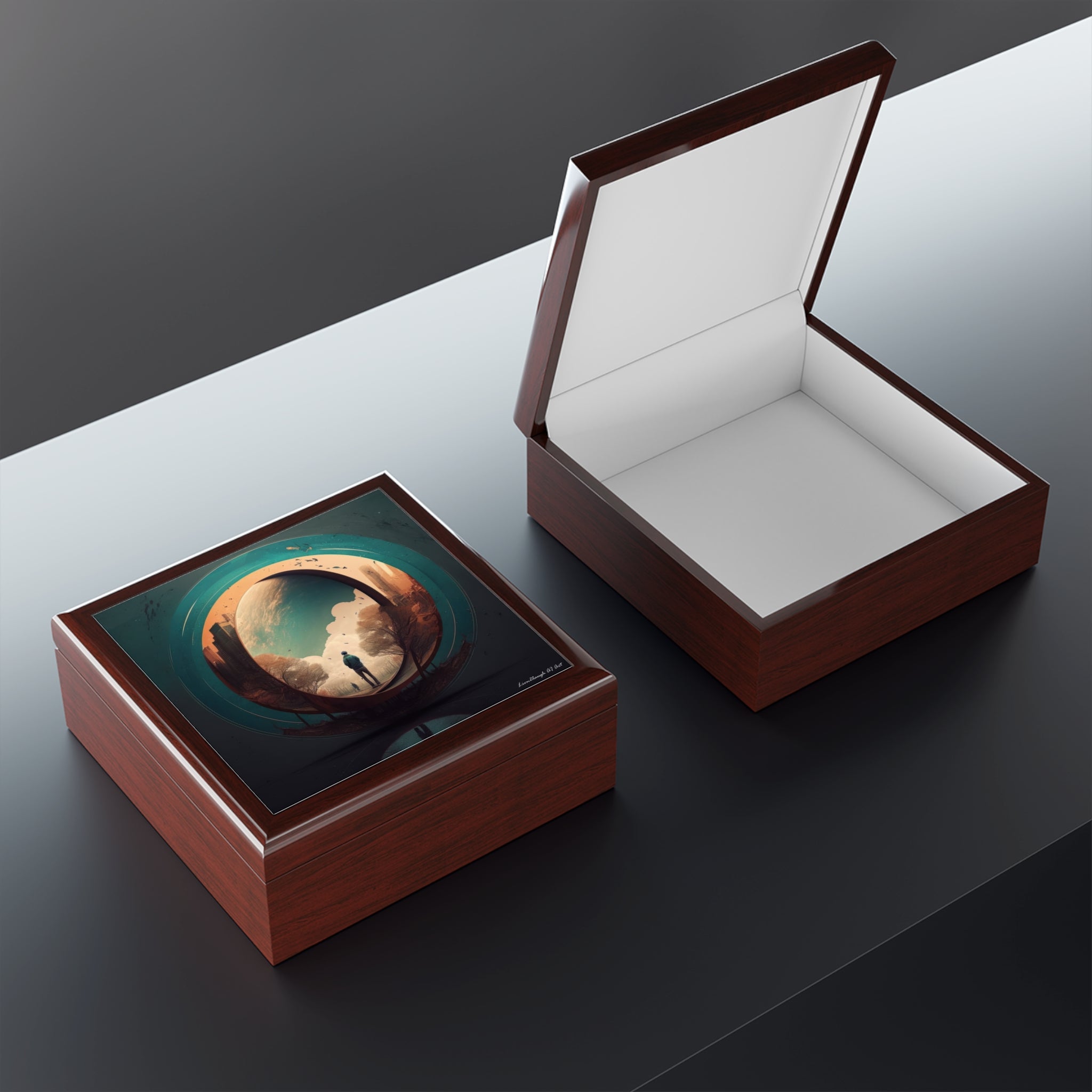 Threshold Between Worlds, Jewelry- Stash- Collection Box