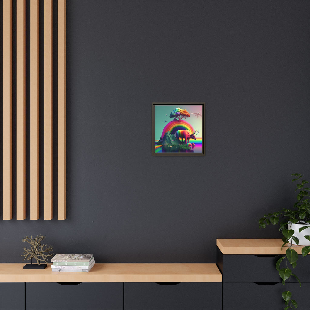 Sanctuary of Color, Art Print — Colorful Modern Wall Canvas