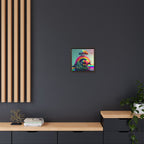 Sanctuary of Color, Art Print — Colorful Modern Wall Canvas