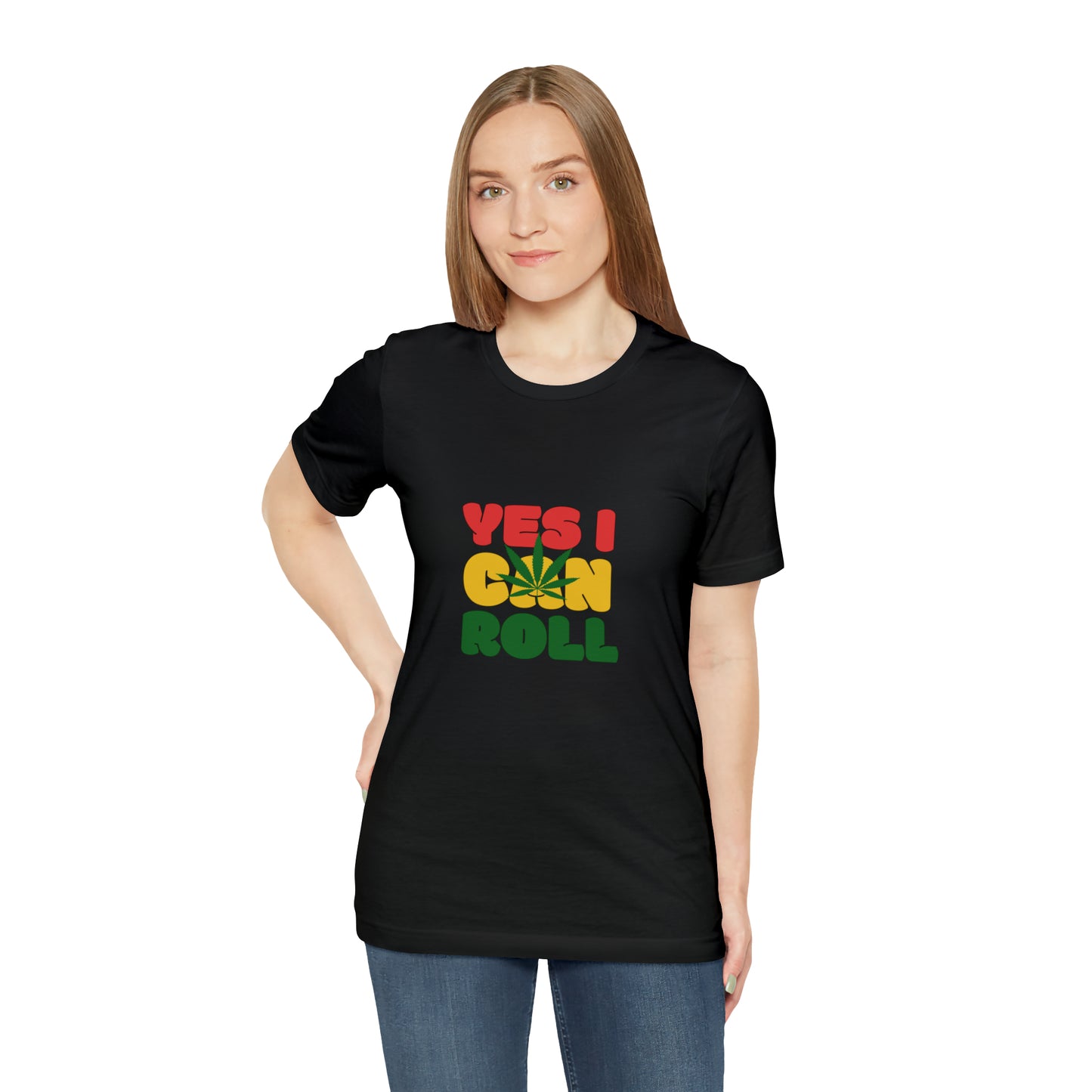 Yes, I Can Roll, Unisex Jersey Short Sleeve Tee