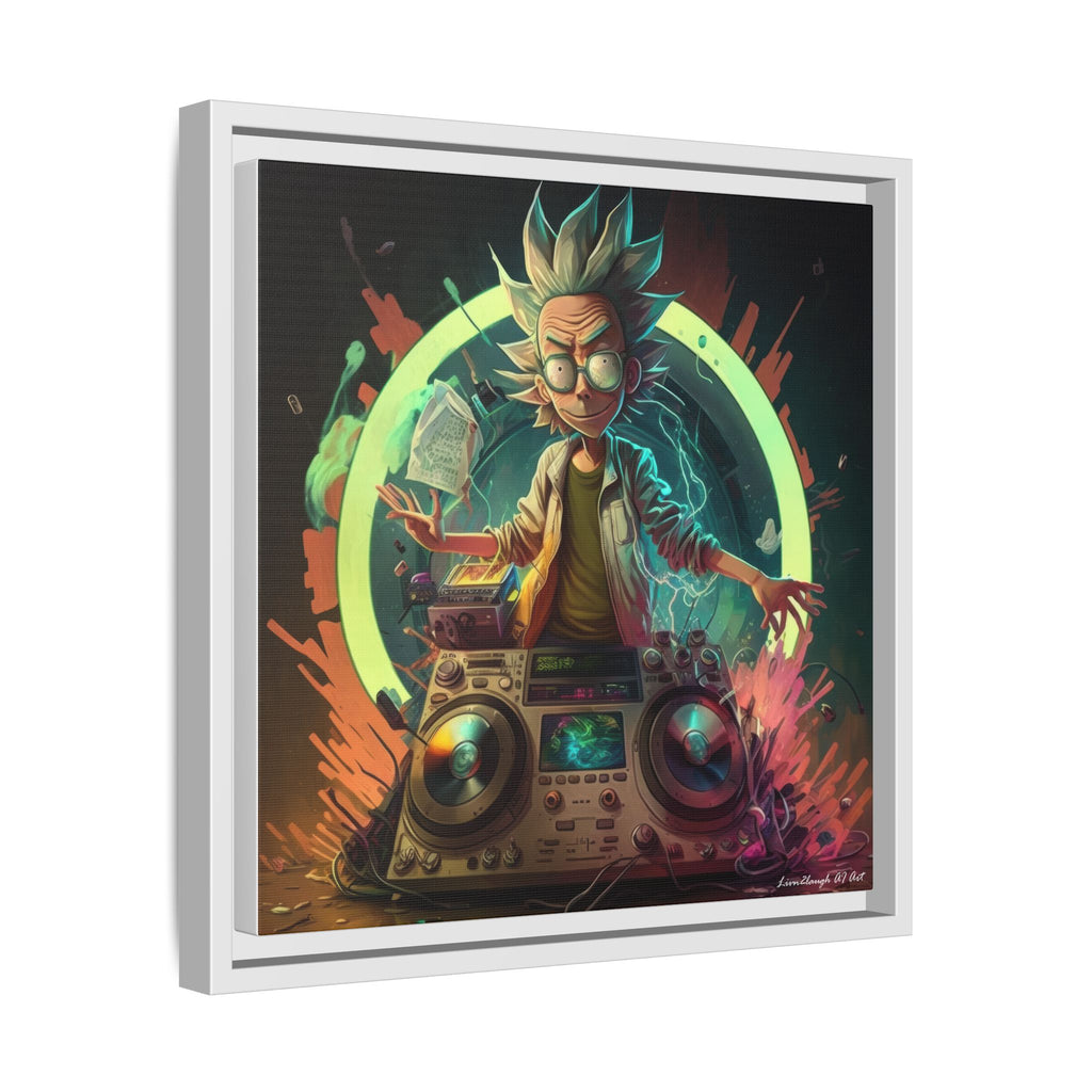 Frequency of Genius, Art Print — Colorful Modern Wall Canvas