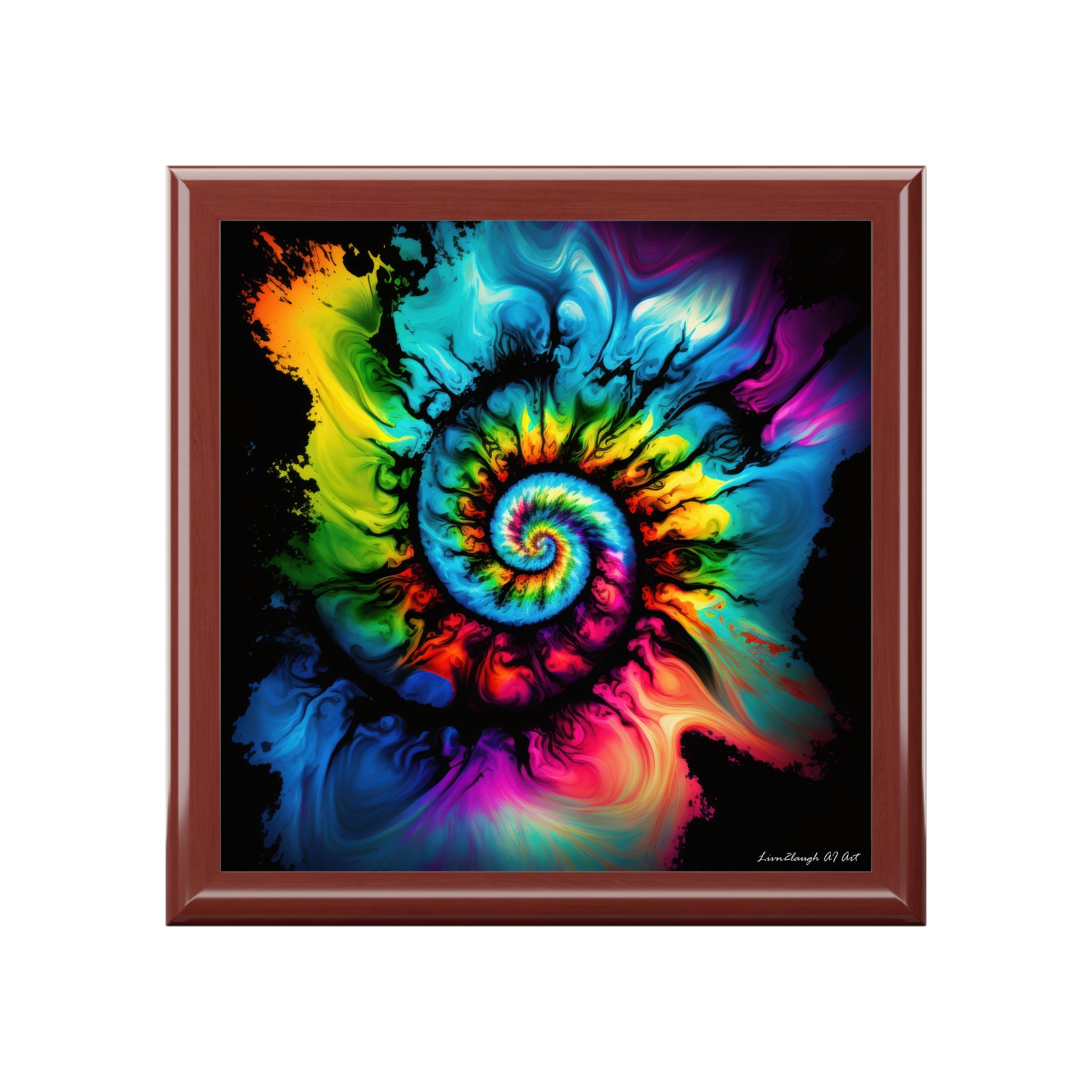 Prismatic Bloom, Jewelry- Stash -Collection Box