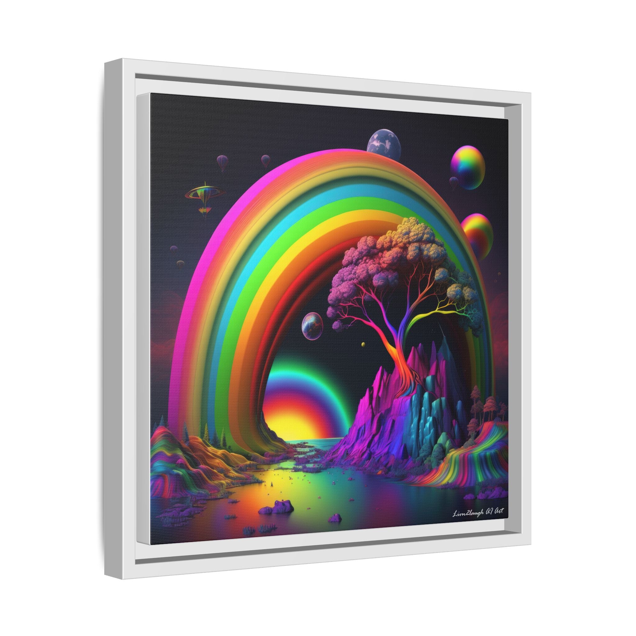 Arc of Infinite Wonder, Art Print — Colorful Modern Wall Canvas