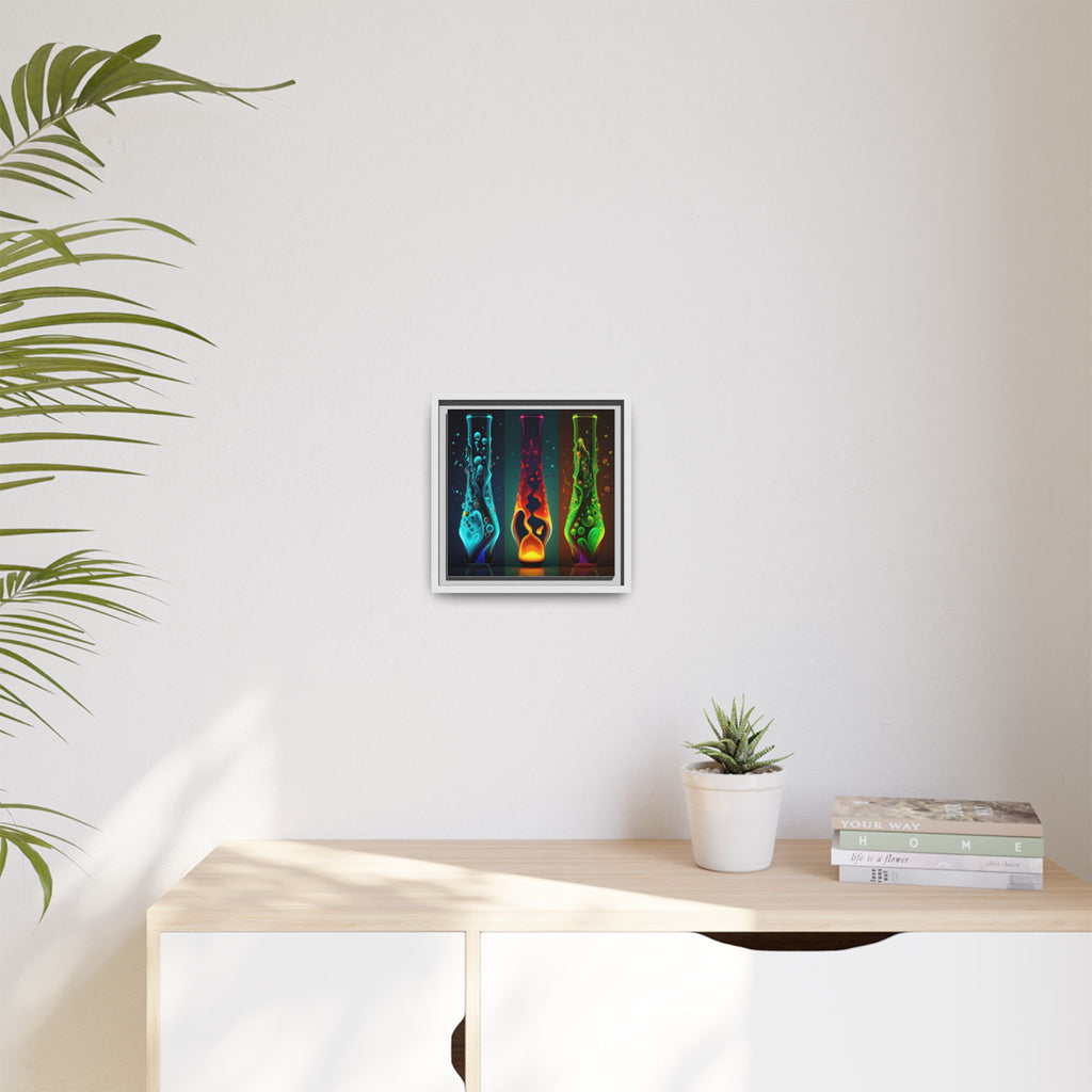 Three States of Flow, Art Print — Colorful Modern Wall Canvas
