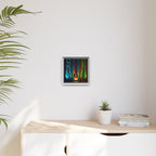 Three States of Flow, Art Print — Colorful Modern Wall Canvas