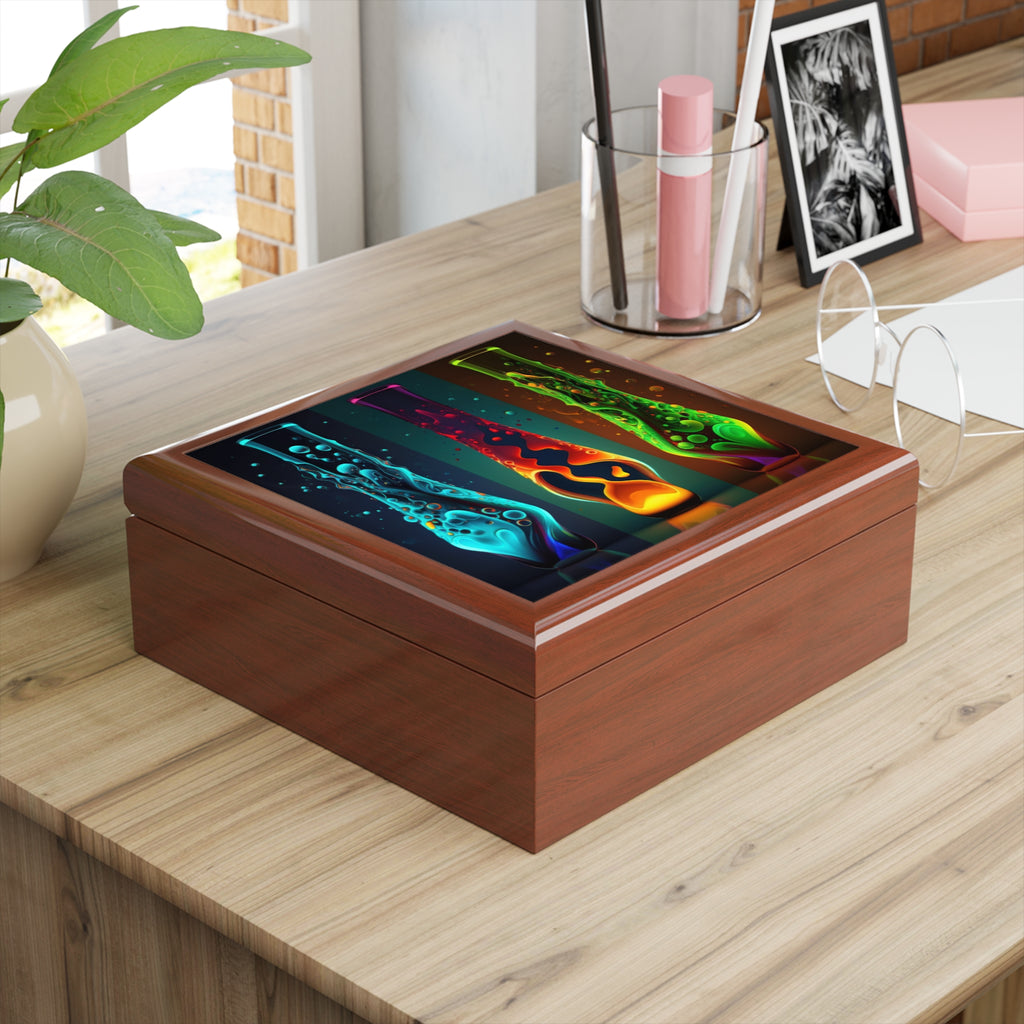 Three States of Flow, Jewelry- Stash -Collection Box