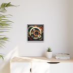 Inner Resonance, Art Print — Colorful Modern Wall Canvas