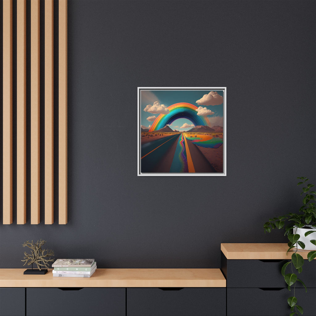Road to Color, Art Print — Colorful Modern Wall Canvas