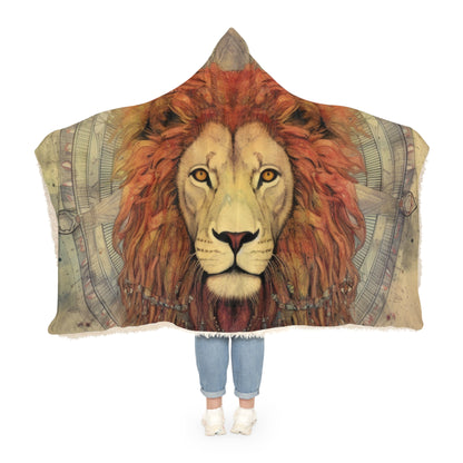 Classic Leo The Lion Tan  Snuggle Blanket