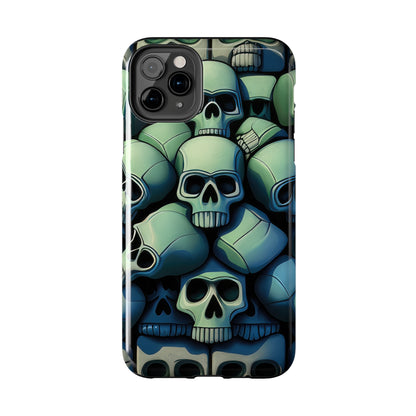 Metallic Chrome Skulls and classic Designed 10 Tough Phone Cases