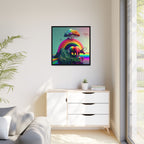 Sanctuary of Color, Art Print — Colorful Modern Wall Canvas