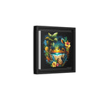 Island Rhythm at Dusk, Art Print — Colorful Modern Wall Canvas