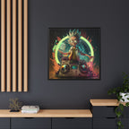 Frequency of Genius, Art Print — Colorful Modern Wall Canvas