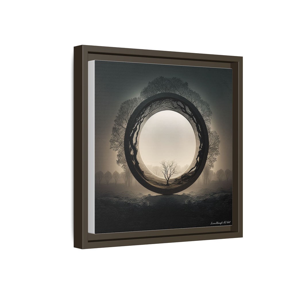 Circle of Stillness, Art Print — Colorful Modern Wall Canvas