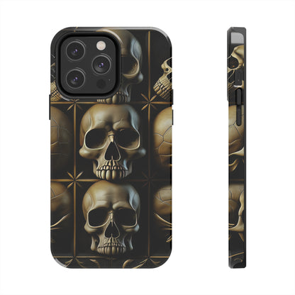 Metallic Chrome Skulls and classic Designed 19 Tough Phone Cases