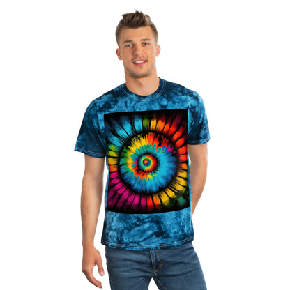 Bold And Beautiful Tie-Dye Style 4, Tee, Crystal